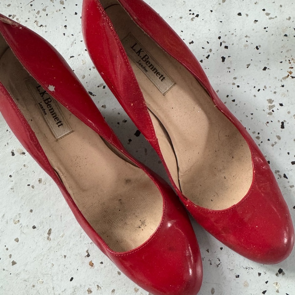 LK Bennett Bold Red Heels